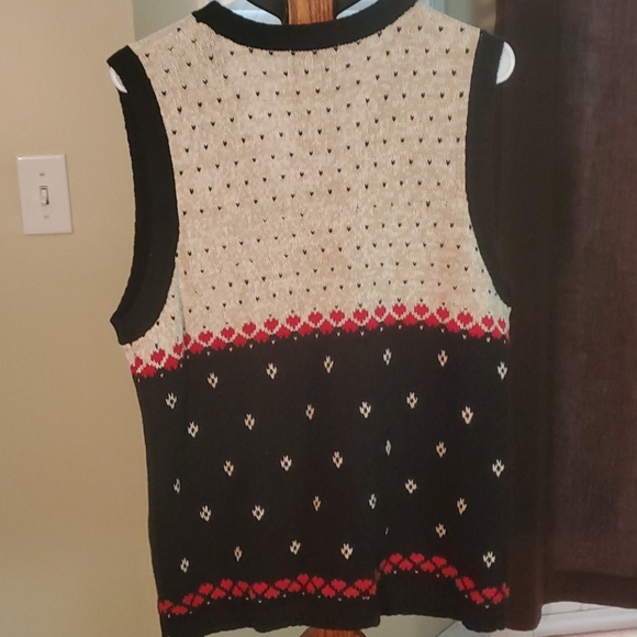 QUACKER FACTORY WOMEN'S VEST SWEATER SIZE M - Picture 7 of 11